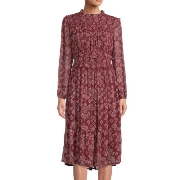 Saks Fifth Avenue | Dresses | Saks Fifth Avenue Floral Smocked Dress Nwt |  Poshmark